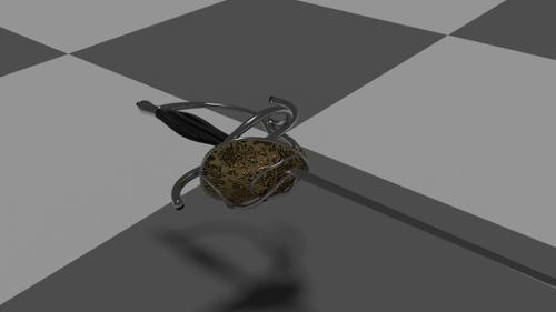 XVIIth century rapier