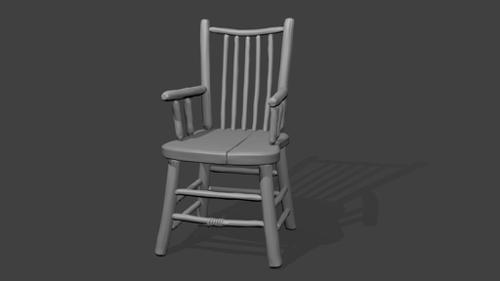 Wooden chair