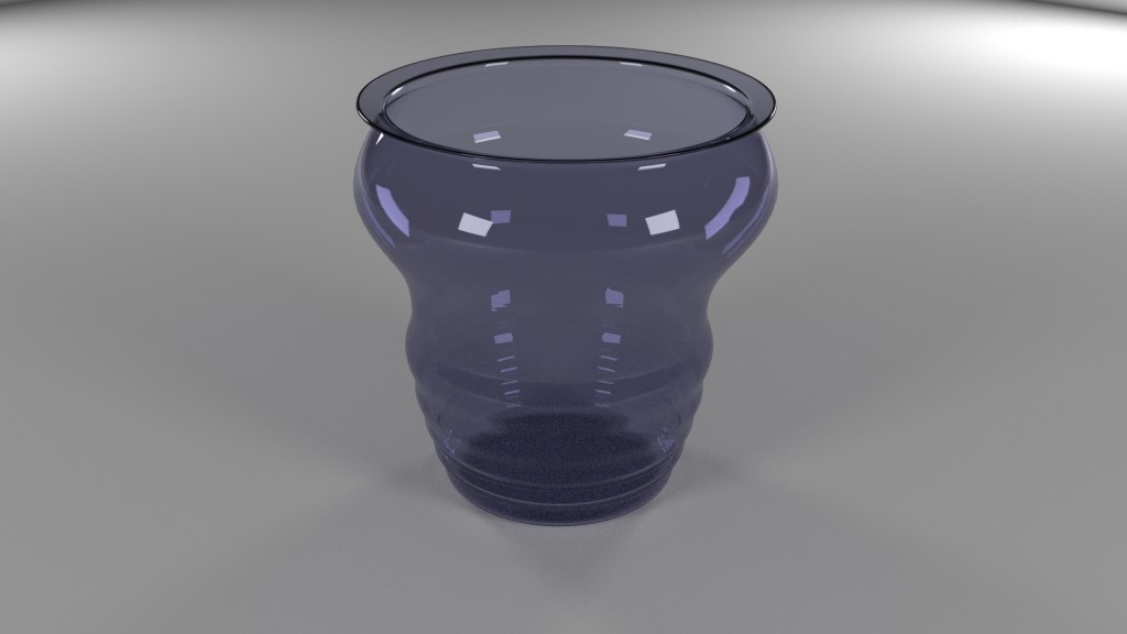 Purple Glass Vase