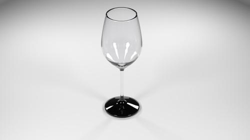 Clear Wine Glass