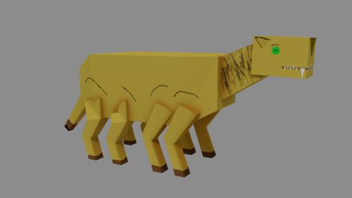Low-poly Banth