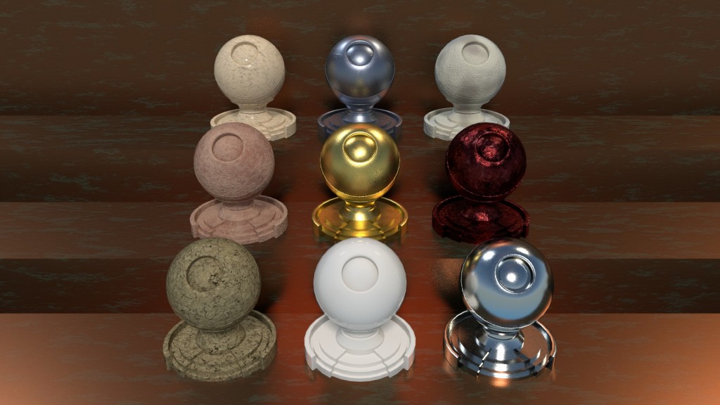My procedural materials library