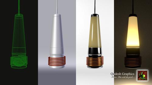 Retro Style Hanging Lamp
