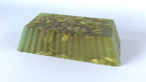 Natural Soap Bar (Photo-Realistic)
