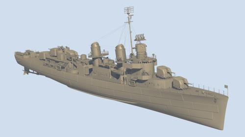 Fletcher class destroyer