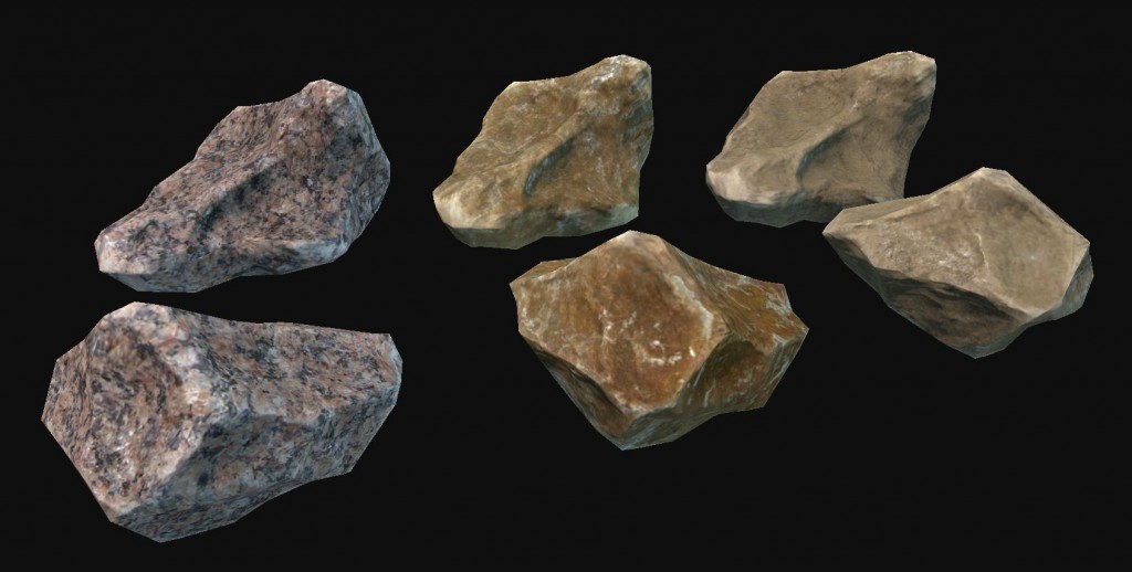 Lowpoly Stones