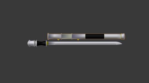 TibetanSword_V1.1_mediumPoly