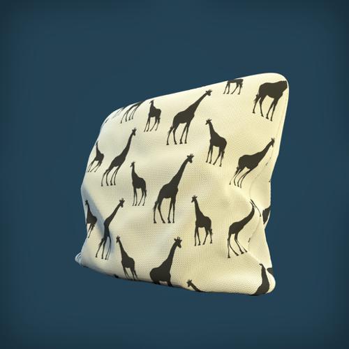 Realistic PBR Pillow