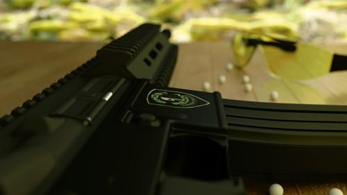 HK 416 Airsoft Gun
