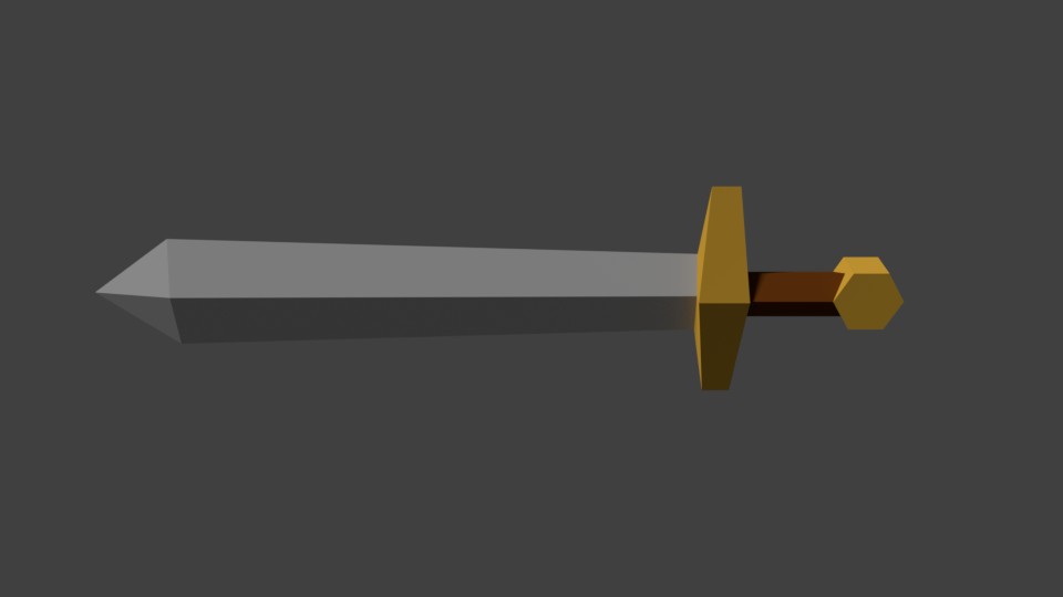 Low Poly Sword