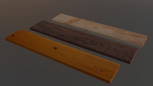 Planks of wood