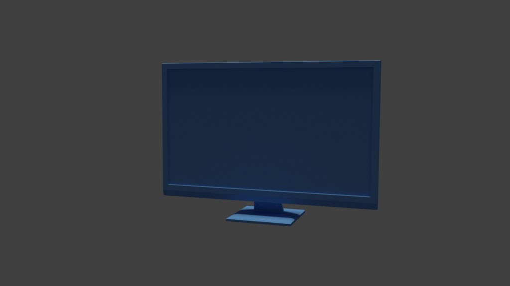 Flatscreen monitor