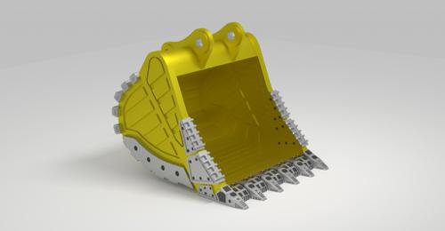Mining shovel bucket