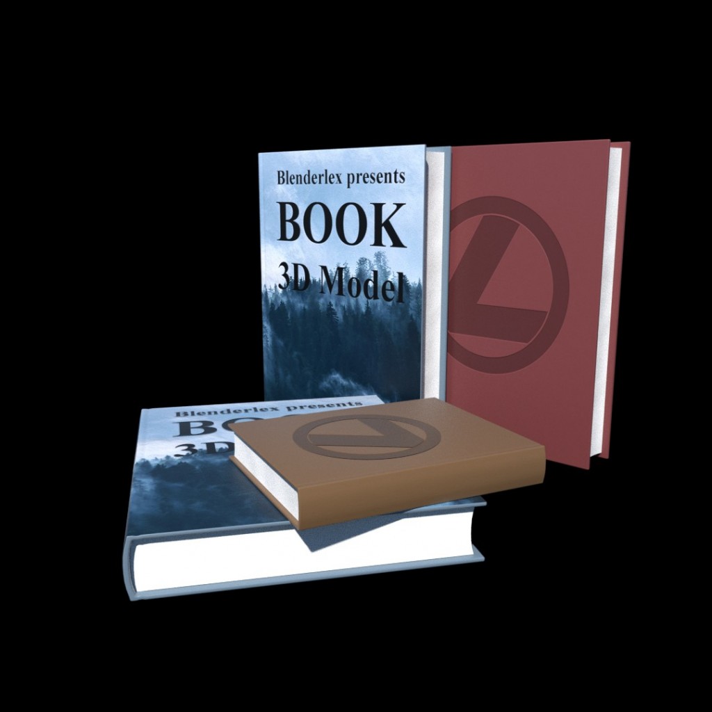 Realistic book with pages