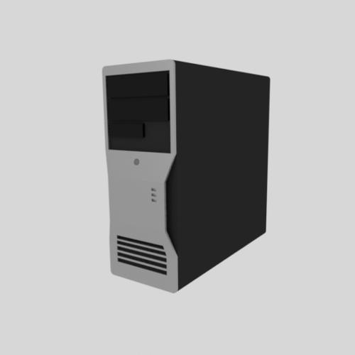 PC Case (low poly)