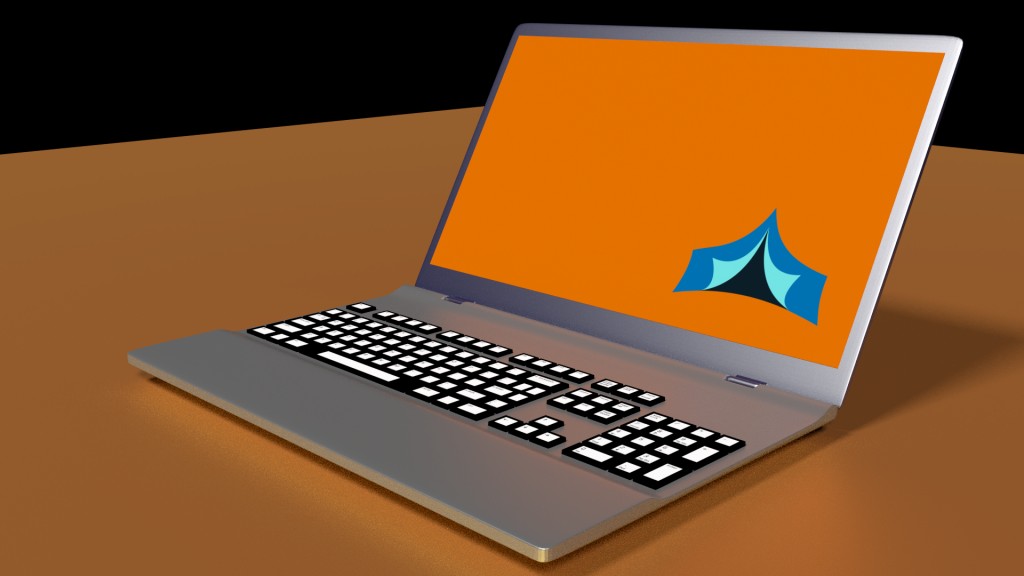 High-Poly Laptop