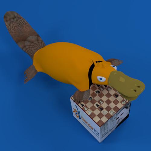 Pudgie the Platypus