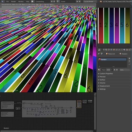Cycles Material That Randomizes Parts Of A Texture Per Object