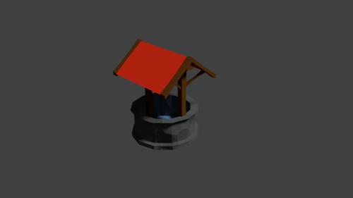 Low Poly well