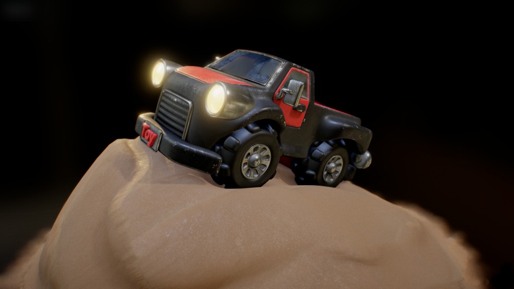 Toy Pickup-Truck (Sandy Update)
