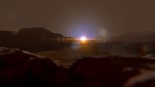 Martian Environment, Including HDR @ 17000x5000 pixels