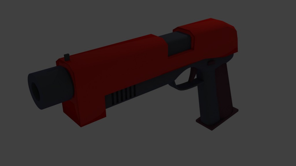 cartoon gun