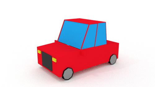 Low Poly Car