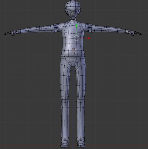 Human Low Polygon