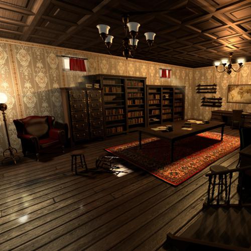 Study Room (Game Engine)
