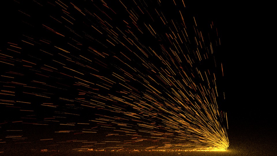 Grinder sparks