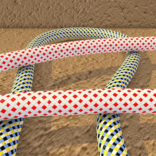 Modern kernmantle climbing rope