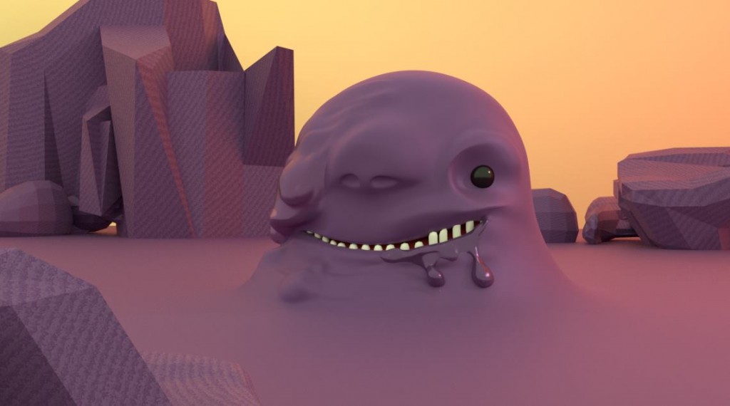 Monster purple