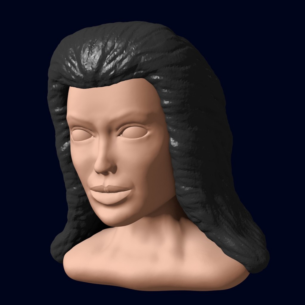 Woman head