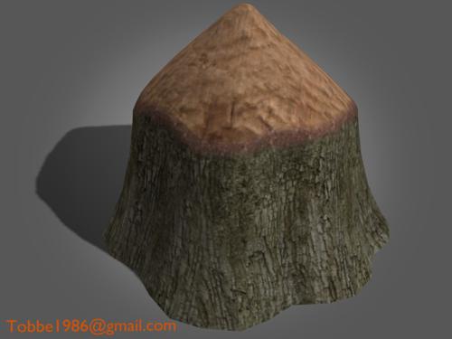 thorack nature chopped tree stumps