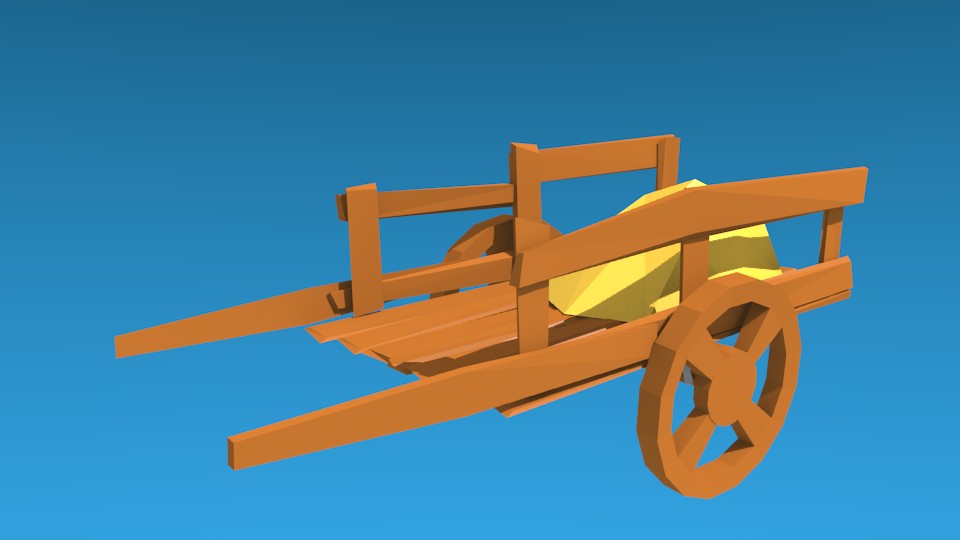 Wood Cart