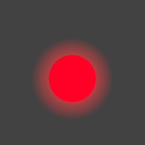 Shader object glow