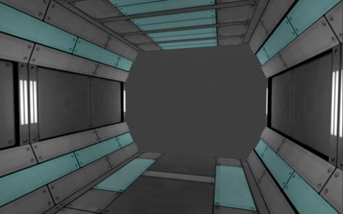 SPACESHIP CORRIDOR
