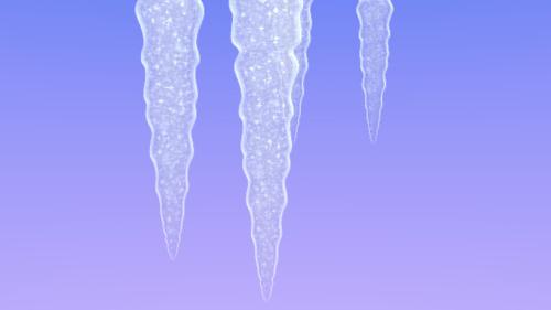 Icicle volume material