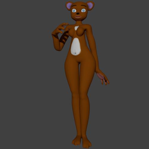 Female Bear Base Model