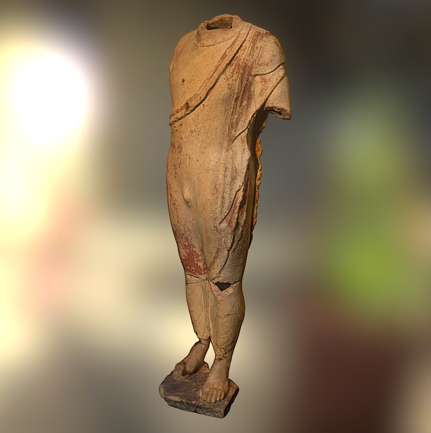 Funeral statue of a noble etruscan