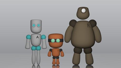 robot cartoon pack