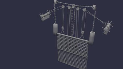 Portcullis - Double - Animated