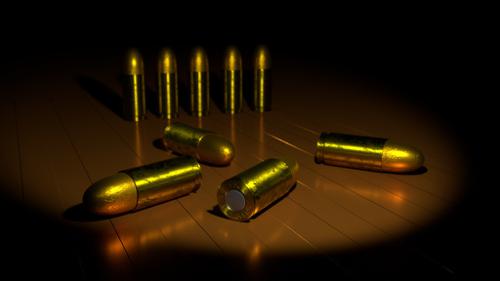 9mm Luger Parabellum Bullets