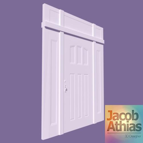 Exterior Door (non rigged, non textured)
