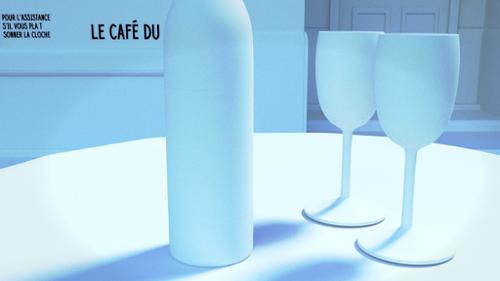 Parisian Cafe Scene