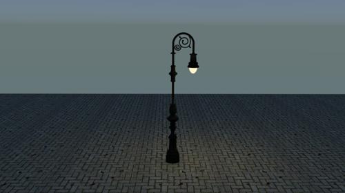 Victorian Lamp Post #2