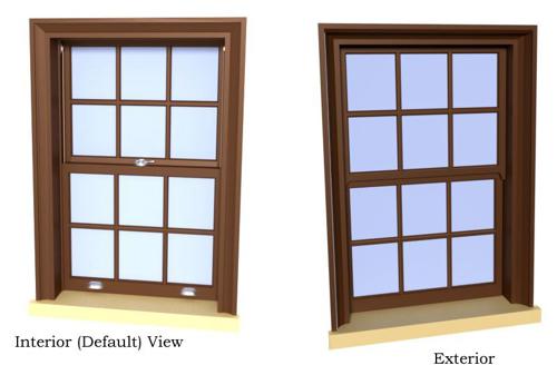 Double Hung Drop Sash Window