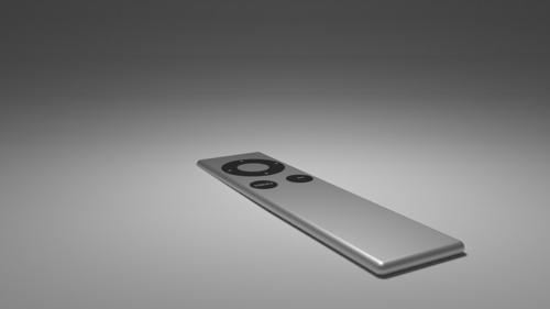 Blender Cycles Photorealistic Apple TV Remote V1