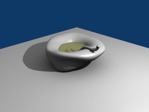 Rock lamp