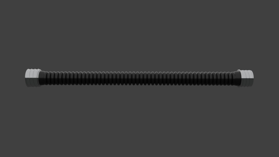 Gasmask hose